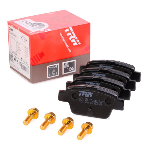 TRW Brake pad set Article number: GDB1485 cheaply