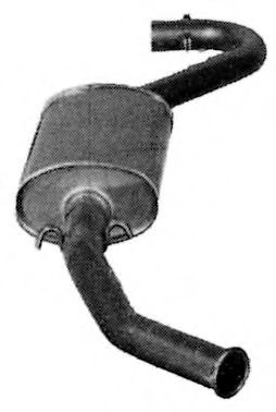 VEGAZ Rear silencer Article number: FTS-327 cheaply
