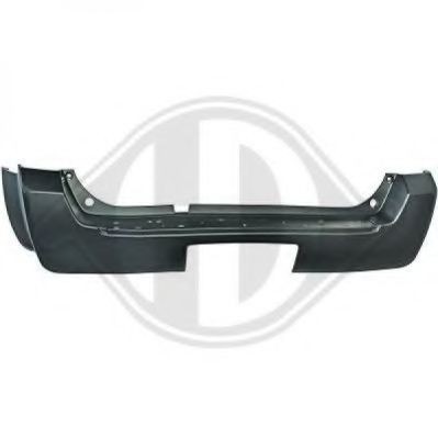 DIEDERICHS 6084055 Paraurti posteriore NAVARA 2.5 dCi 144 CV Diesel