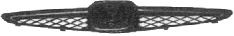VAN WEZEL Radiator Grille Article number: 2543510 cheaply
