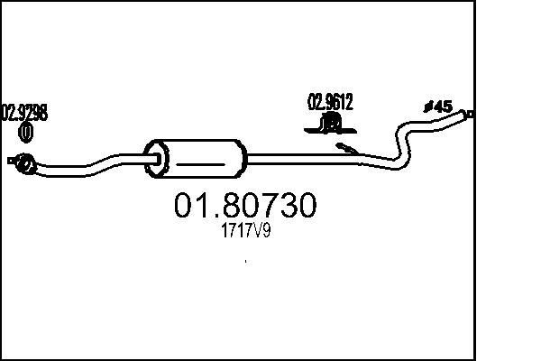 MTS Kesksummuti Artikli number: 01.80730 soodsalt