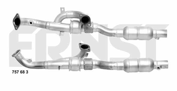 ERNST Catalytic converter Article number: 757683 cheaply