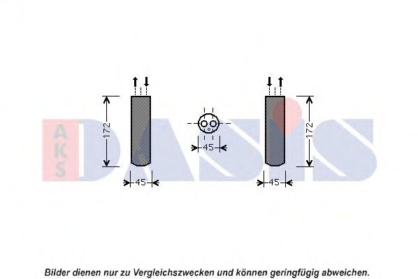 AKS DASIS Dryer, air conditioning Article number: 800580N cheaply