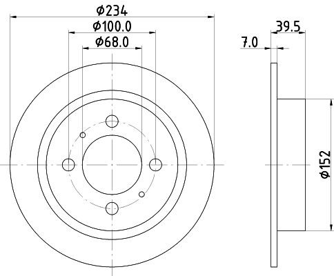 MINTEX Piduriketas Artikli number: MDC1007 soodsalt