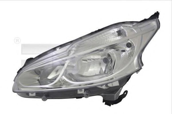 TYC Headlight Article number: 20-14350-05-2 cheaply