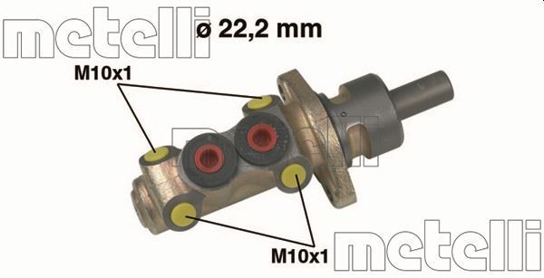METELLI Brake master cylinder Article number: 05-0179 cheaply