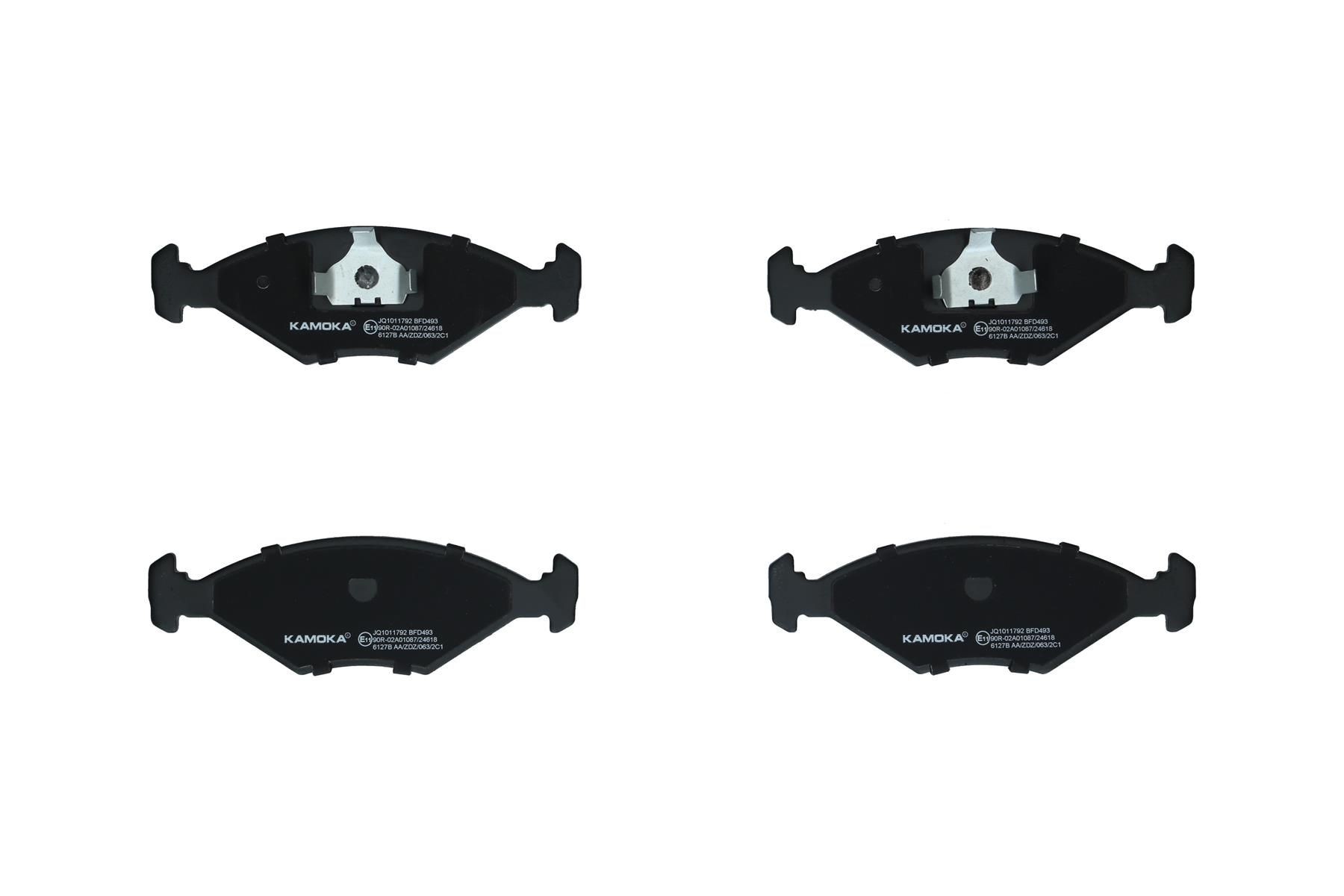KAMOKA Brake pad set Article number: JQ1011792 cheaply