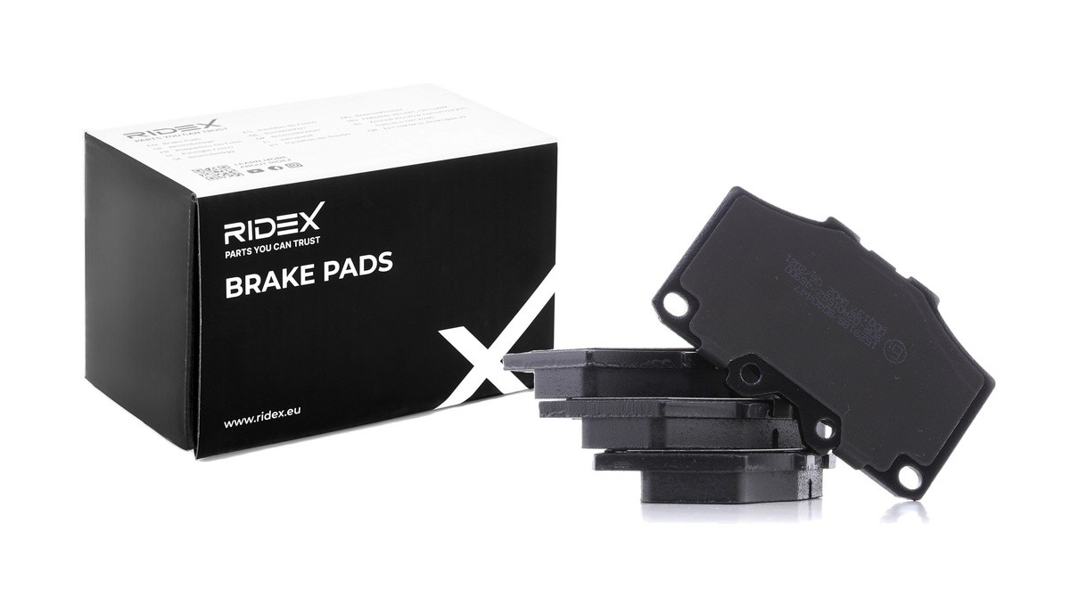 RIDEX Brake pad set Article number: 402B0671 cheaply