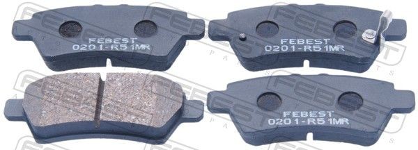 FEBEST Brake pad set Article number: 0201-R51MR cheaply