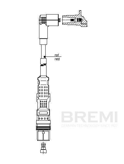 BREMI Ignition lead Article number: 1A24E86 cheaply