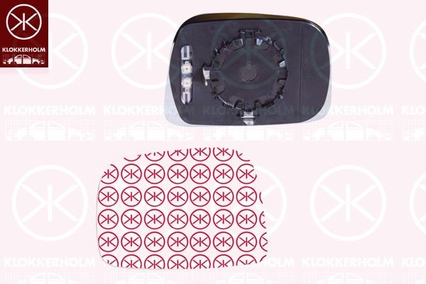 KLOKKERHOLM Mirror Glass, outside mirror Article number: 90571061 cheaply
