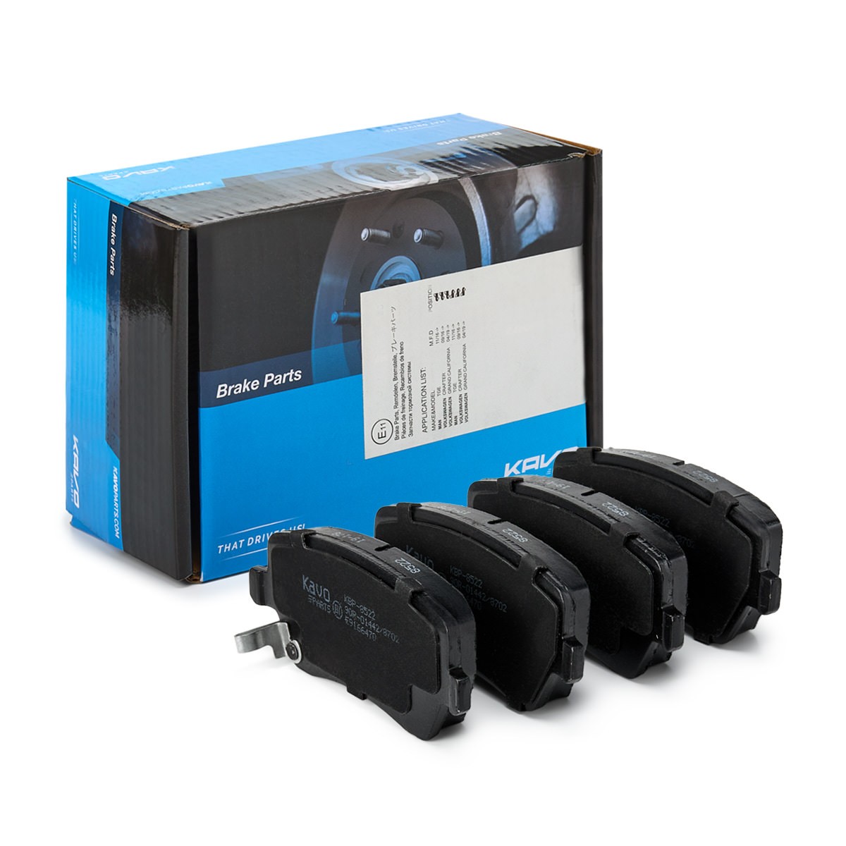 KAVO PARTS Brake pad set Article number: KBP-8522 cheaply