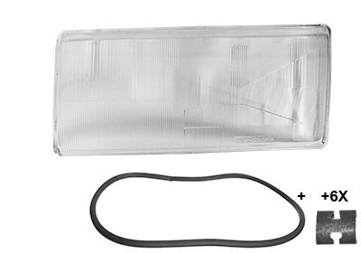 VAN WEZEL 5928977 Κρύσταλλο προβολέα, προβολείς 940 2.3 116 PS Βενζίνη 1998