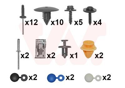 VAN WEZEL Mounting Kit, bumper Article number: 4407794 cheaply