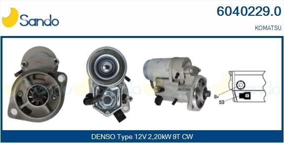 SANDO Generator, starter Varenummer: 3040100.1 billige