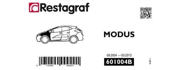 RESTAGRAF Clipssæt, karosseri Varenummer: 601004B billige
