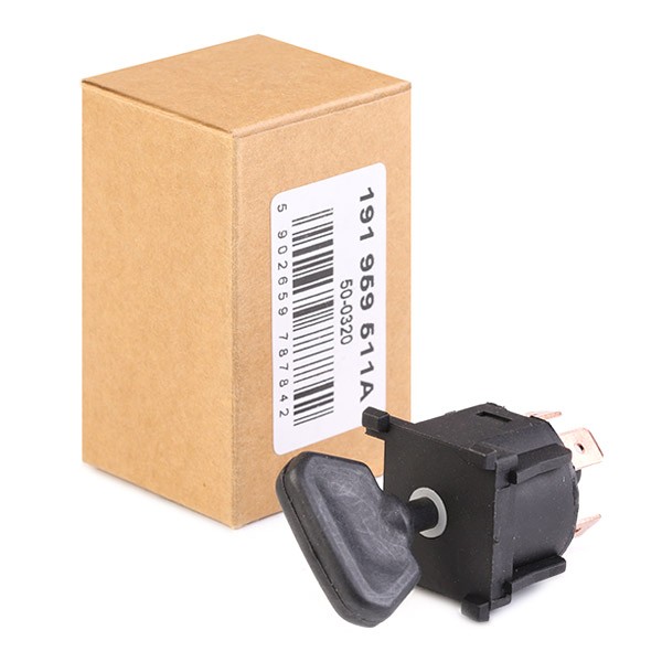 MAXGEAR 50-0320 Blower Switch, heating / ventilation JETTA 1.6 D 54 PS Diesel 1992
