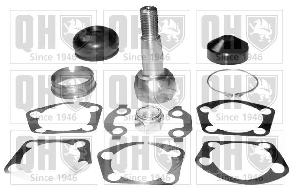 QUINTON HAZELL QSJ221RK Kit riparazione, Giunto di supporto / guida E-TYPE 4.2 (Series3) 173 CV Benzina 1975
