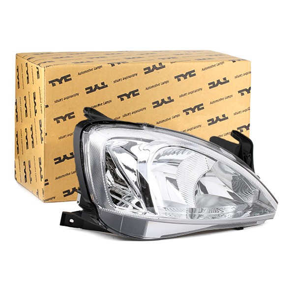 TYC Headlight Article number: 20-6065-25-2 cheaply