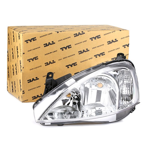 TYC Headlight Article number: 20-6066-25-2 cheaply