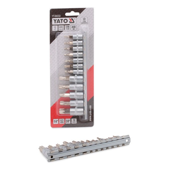 YATO Pipenøkkelsett artikkelnummer: YT-04332 billig