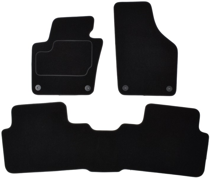 CUSTOPOL VW365C Floor mats SHARAN 2.0 TDI 4motion 184 PS Diesel 2022