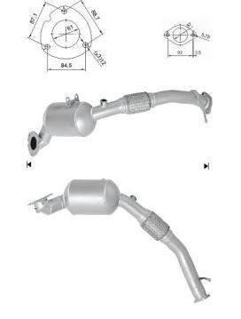 VEGAZ Catalytic converter Article number: FK-347 cheaply