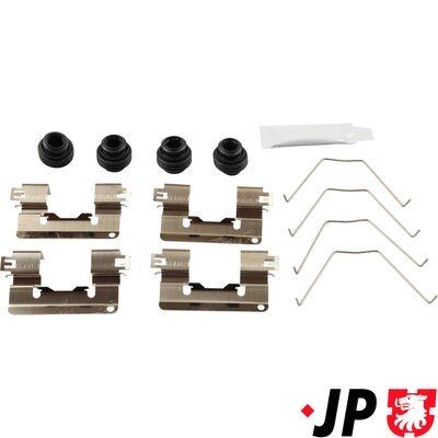 JP GROUP 3564002610 Lisakomplekt, ketaspiduriklotsid XCEED 1.5 T-GDI 160 HP Bensiin