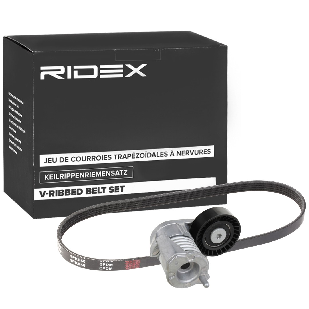 RIDEX Jeu de courroies trapézoïdales à nervures UGS: 542R0968 à bon prix