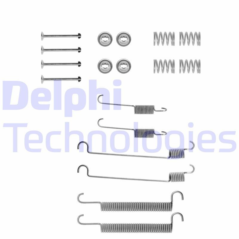 DELPHI LY1016 Σετ βοηθ. εξαρτημάτων, σιαγόνες φρένου 1307-1510 Simca 1510 1.6 (6J2) 88 PS Βενζίνη 1984