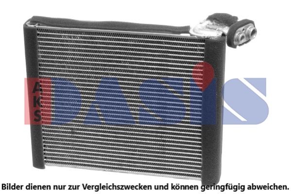 AKS DASIS Air conditioning evaporator Article number: 212139N cheaply
