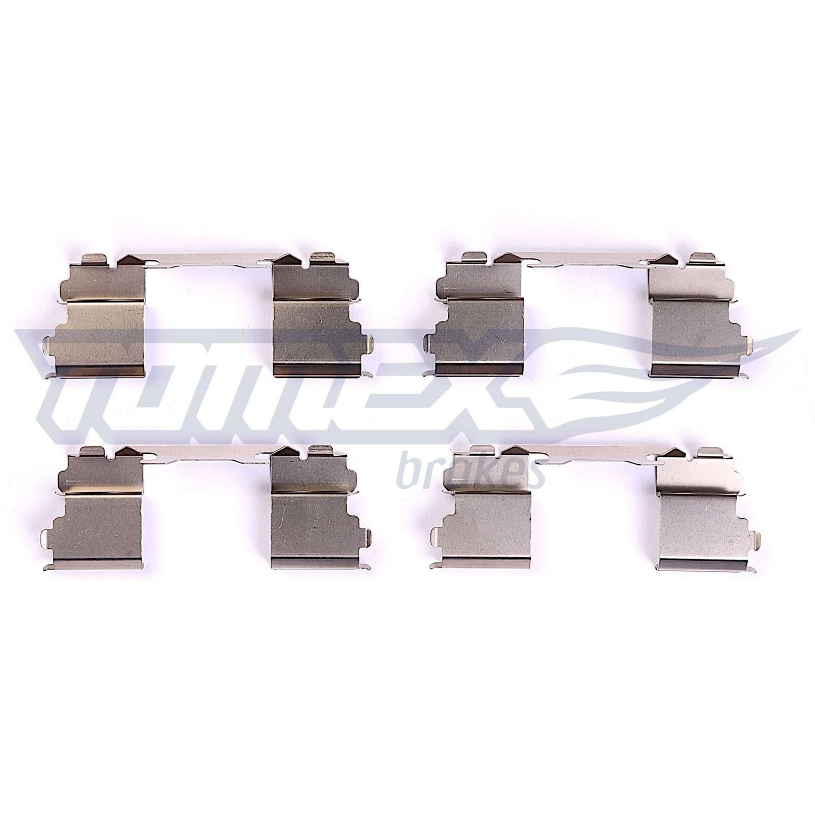 TOMEX brakes TX 44-18 Lisakomplekt, ketaspiduriklotsid Daily 35S60E 82 HP Elektri