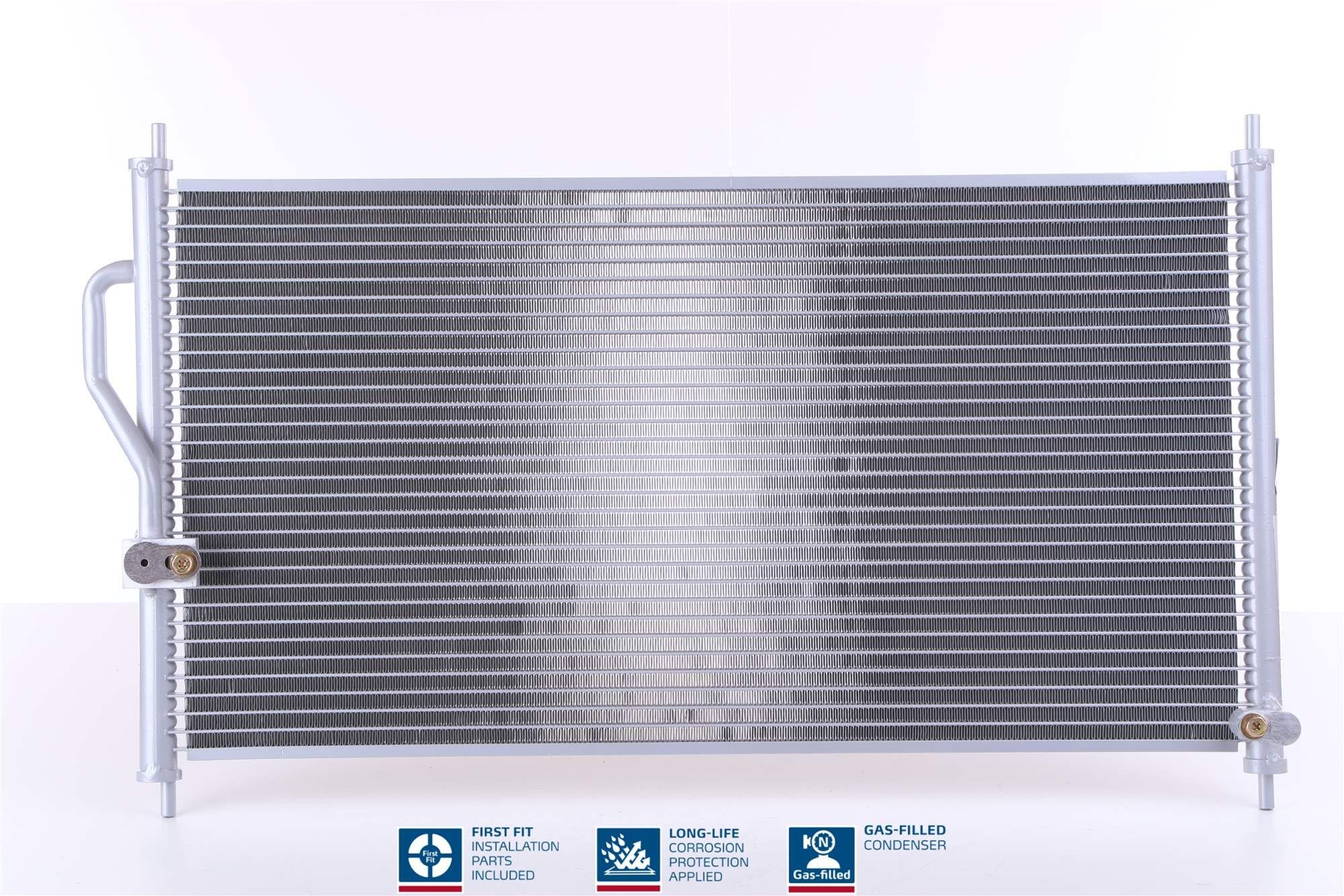 NISSENS Air conditioning condenser Article number: 94458 cheaply