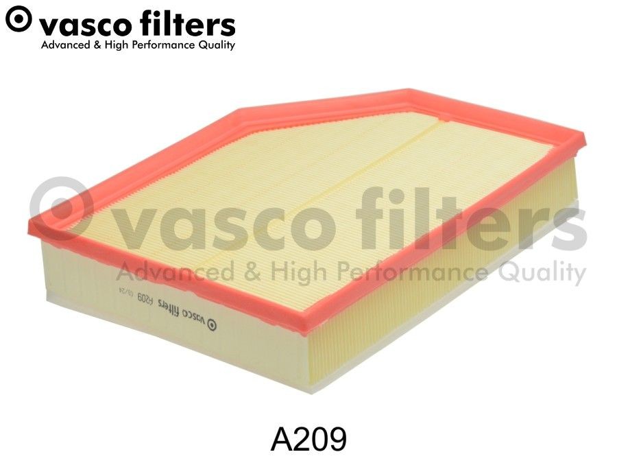 DAVID VASCO Air filter Article number: A209 cheaply