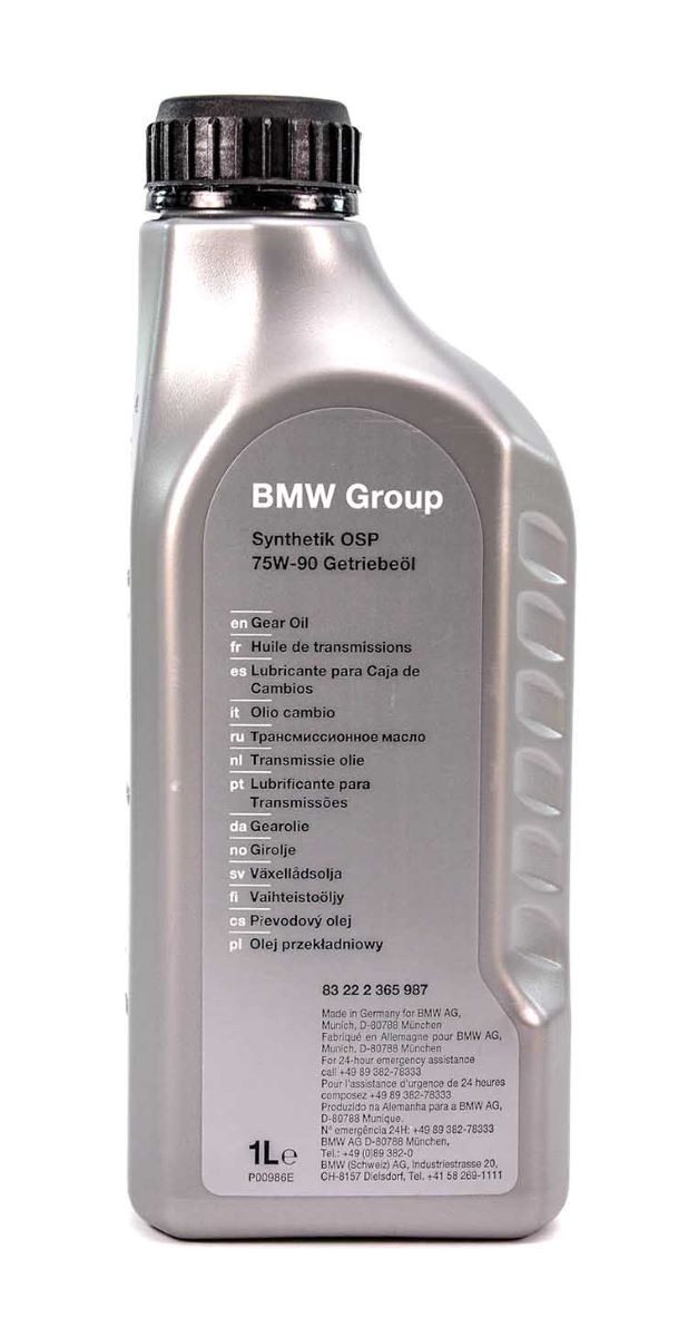 BMW Manuel gearolie Synthetik OSP Varenummer: 83222365987 billige