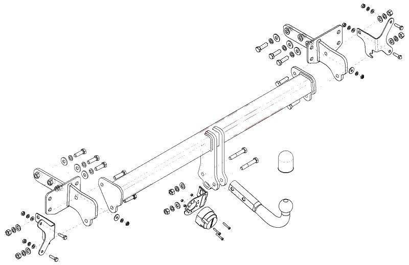 STEINHOF Trailer Hitch Article number: S-492 cheaply