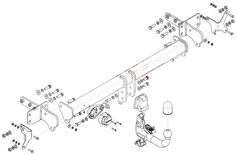 STEINHOF Trailer Hitch Article number: S-493 cheaply
