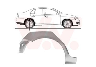 VAN WEZEL Sidewall Article number: 5886148 cheaply