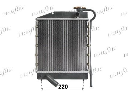 FRIGAIR Radiaator, mootorijahutus Artikli number: 0140.3012 soodsalt
