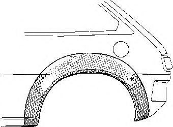VAN WEZEL Sidewall Article number: 3205145 cheaply