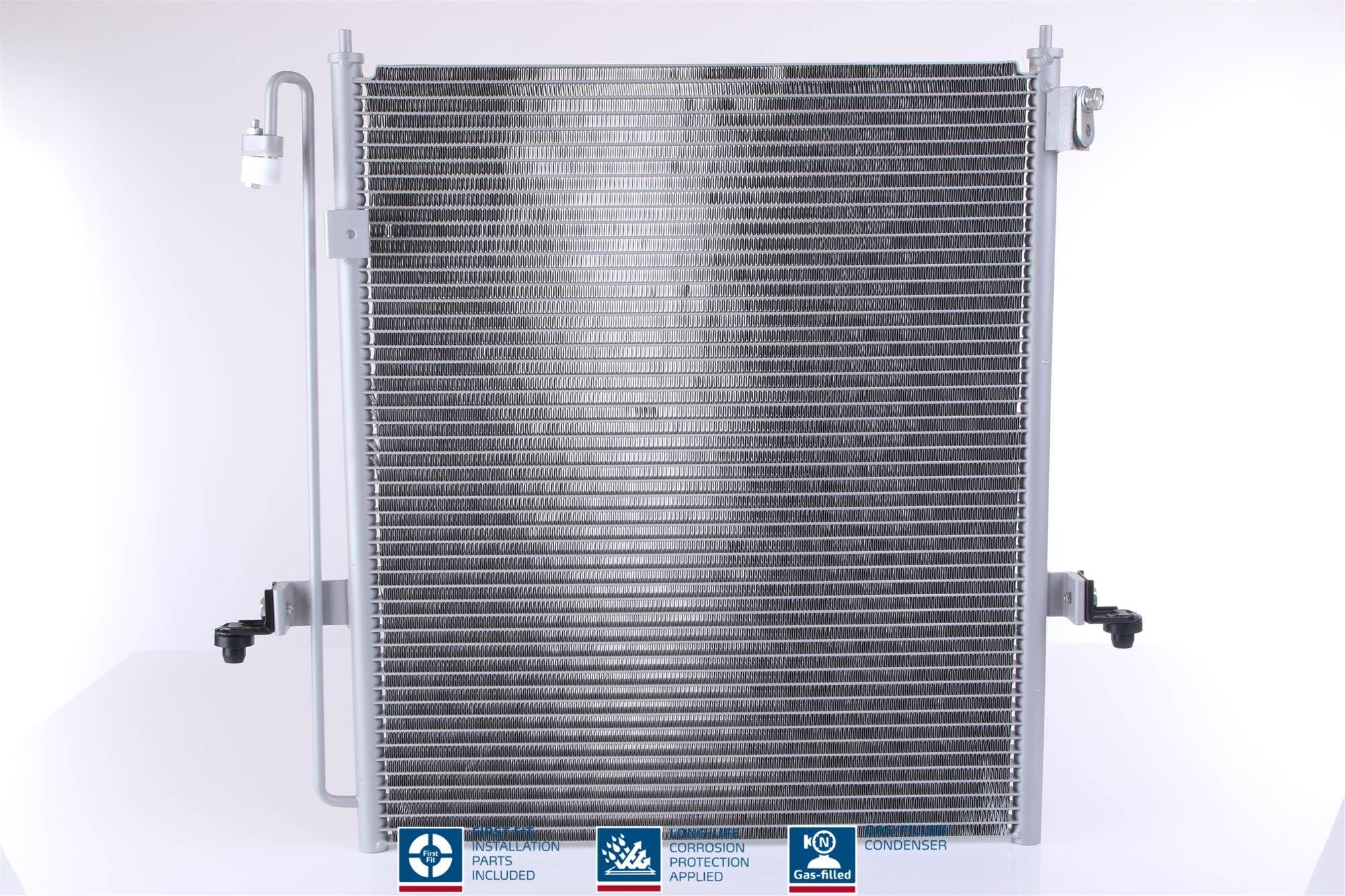 NISSENS Air conditioning condenser Article number: 940610 cheaply