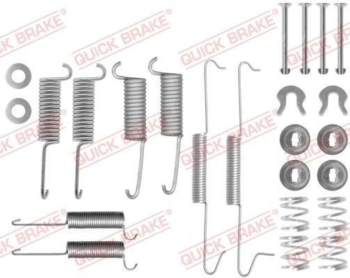 KAWE 105-0571 Set accesorii, sabot de frana TRANSPORTER 1.6 TD 70 CP motor diesel 1992