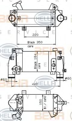 HELLA Oliekøler, retarder Varenummer: 8MO 376 765-521 billige