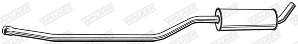 WALKER Middle silencer Article number: 06402 cheaply