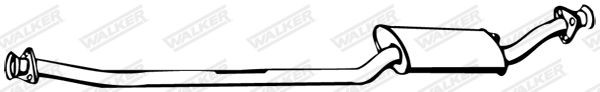 WALKER Middle silencer Article number: 08004 cheaply