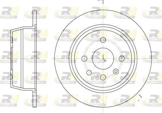 ROADHOUSE Brake disc Article number: 6207.00 cheaply
