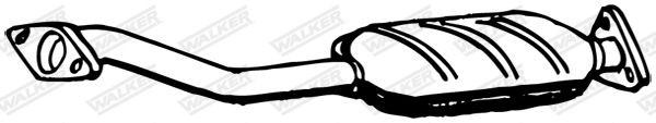 WALKER Front Silencer Article number: 14550 cheaply
