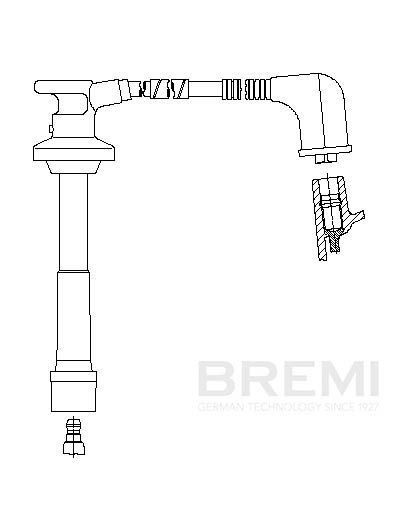 BREMI Ignition lead Article number: 660F64 cheaply