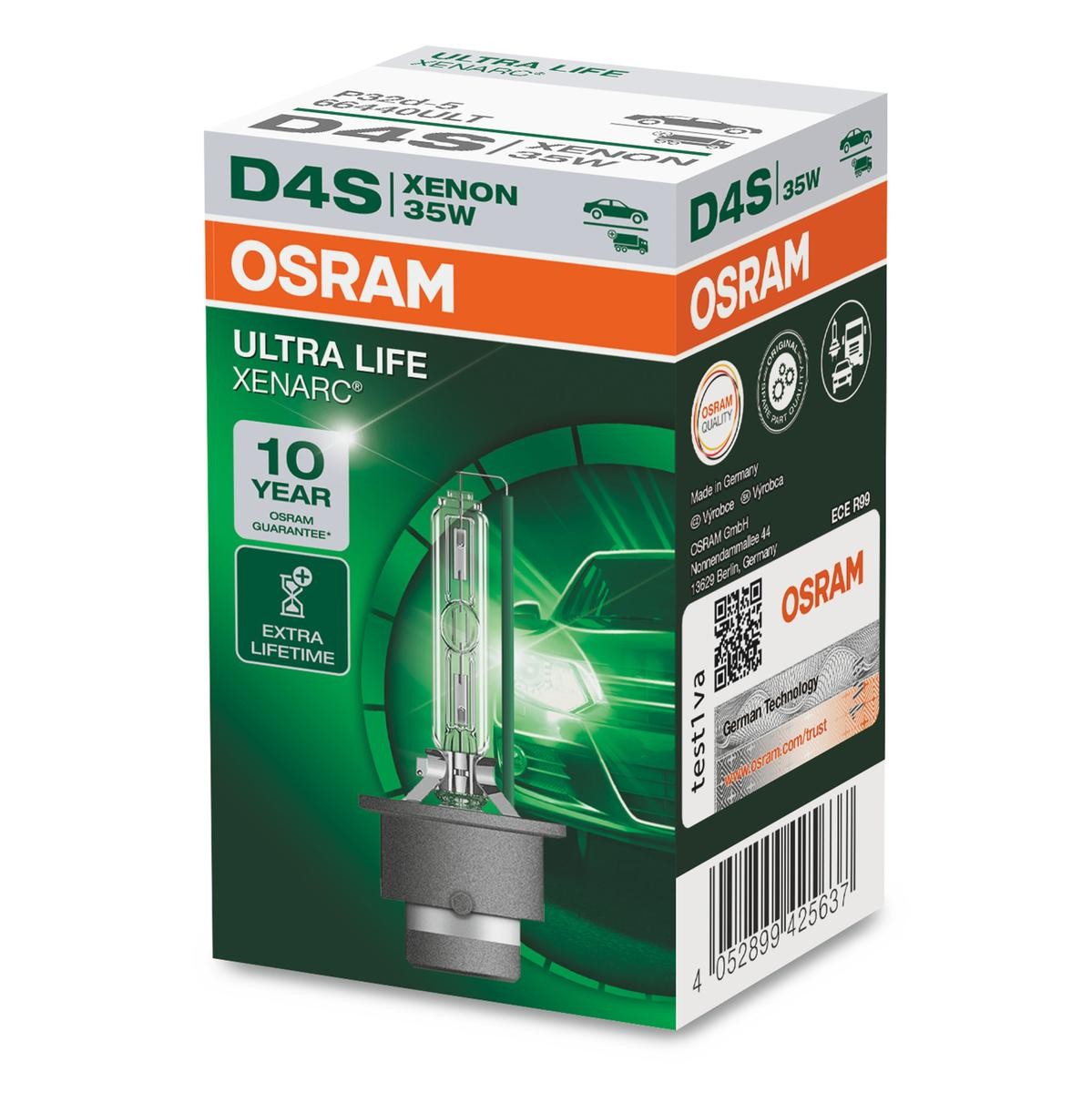 OSRAM 66440ULT Xenon lamp GS 2.5 VVTi Hybrid (AWL10_) 220 PS Petrol/Electro