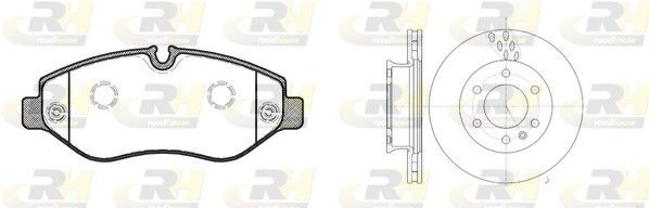 ROADHOUSE Brake discs and pads set Article number: 81245.00 cheaply